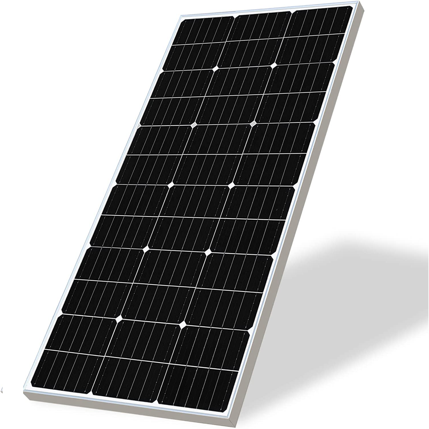Panel Solar Monocristalino de 100 Watts Compacto Liviano y Facil de Instalar ideal para para Alimentar Multiples Equipos Eléctricos / Master /  MP-CELDA100W
