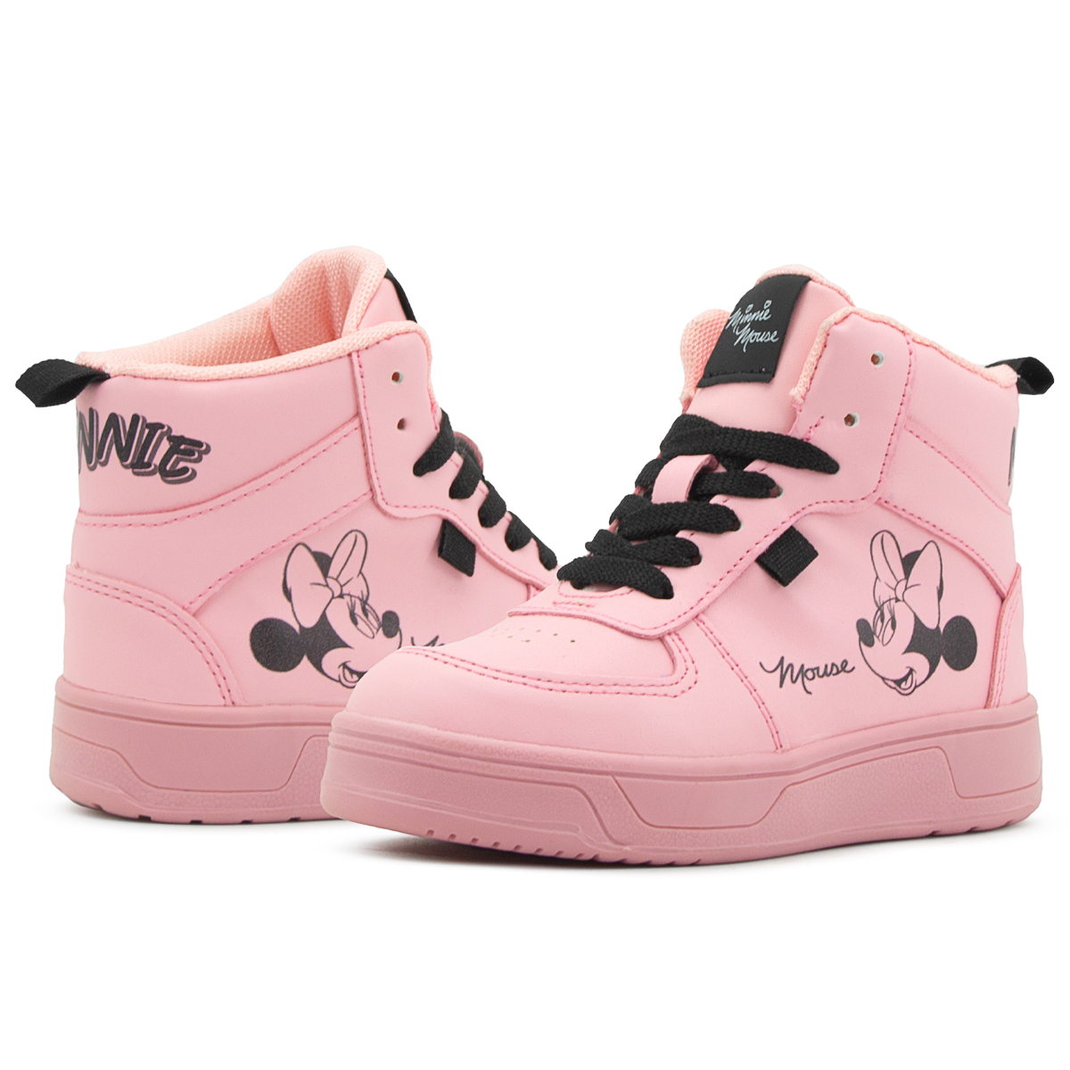 Tenis Bota Niña Tropicana Moda Minnie Mouse Rosa 15-21