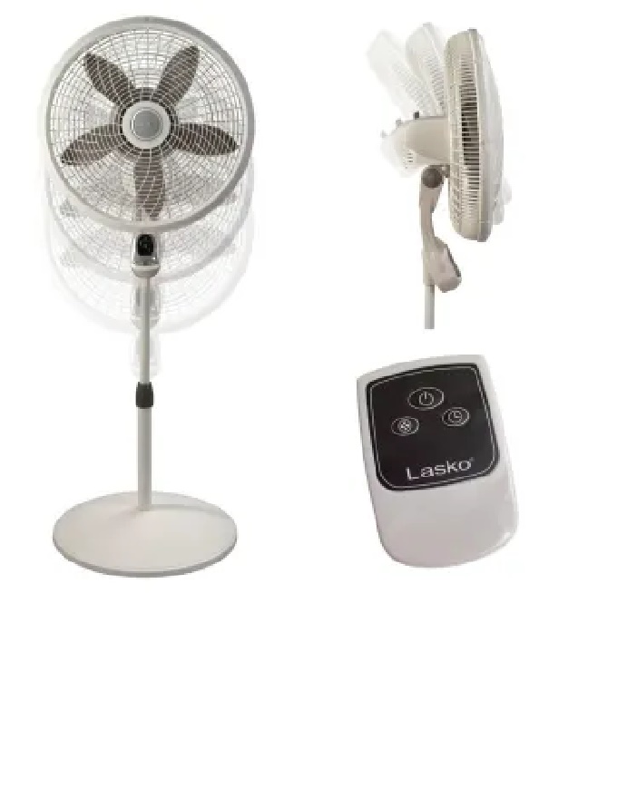 Ventilador de Pedestal Lasko Cyclone 1885M 3 Velocidades 18" Control