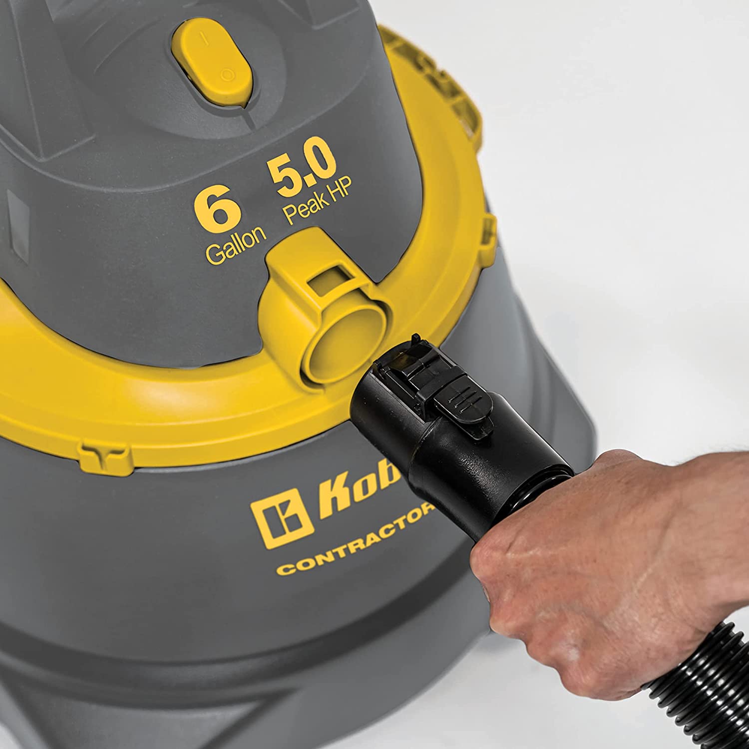 Aspiradora de uso rudo Koblenz WD-6 C212 Seco/Mojado Gris