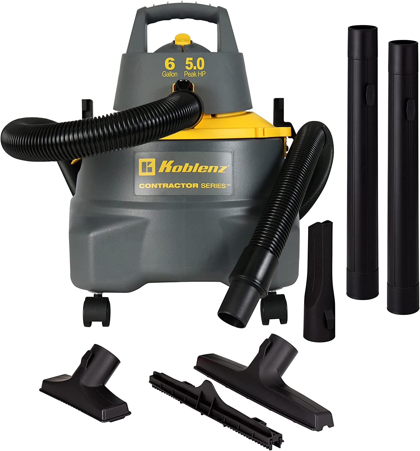 Aspiradora de uso rudo Koblenz WD-6 C212 Seco/Mojado Gris