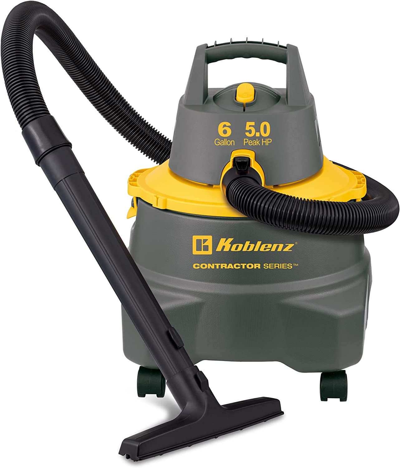 Aspiradora de uso rudo Koblenz WD-6 C212 Seco/Mojado Gris