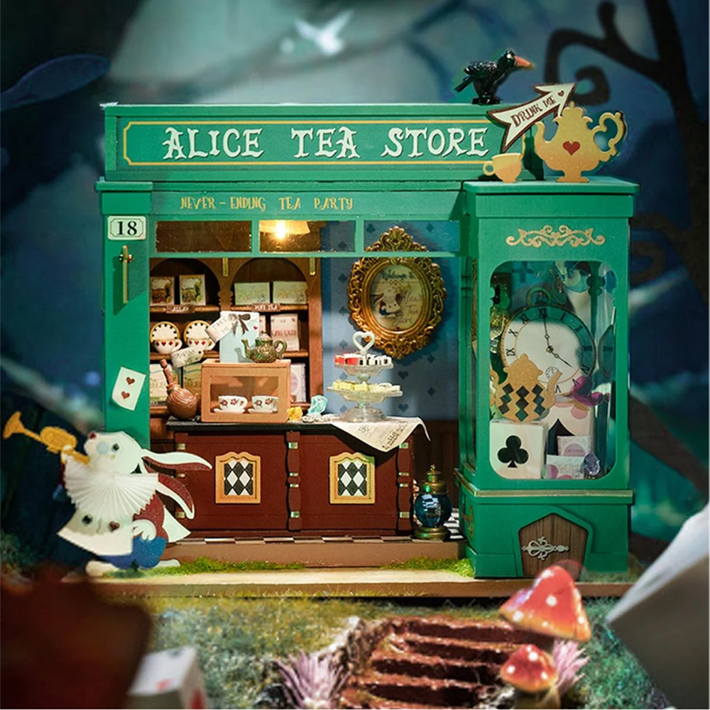 Rompecabezas Tienda De Té De Alice.