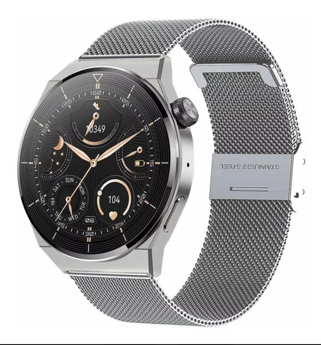 Smartwatch GT3 PRO, Reloj Inteligente ShopinistaMeta, NFT, llamadas y más ShopinistaMeta SMARTWATCH GT3 PRO