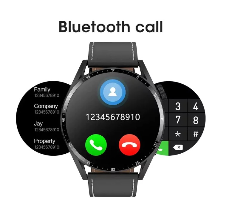 Smartwatch GT3 PRO, Reloj Inteligente ShopinistaMeta, NFT, llamadas y más ShopinistaMeta SMARTWATCH GT3 PRO