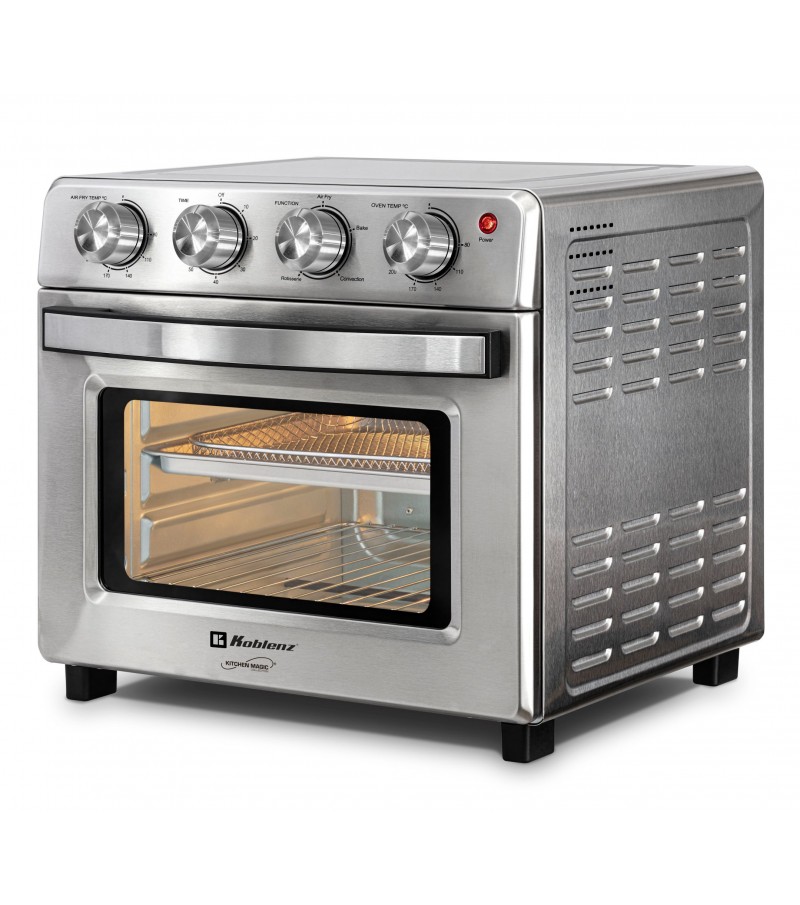 Horno Eléctrico Koblenz HFKM-1400 IN con Freidora de Aire 25 L Plata