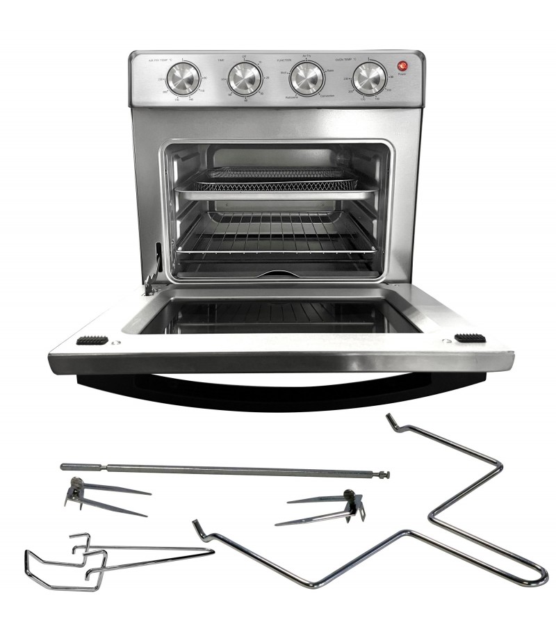 Horno Eléctrico Koblenz HFKM-1400 IN con Freidora de Aire 25 L Plata