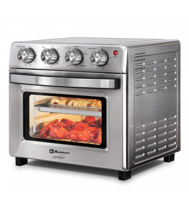 Horno Eléctrico Koblenz HFKM-1400 IN con Freidora de Aire 25 L Plata