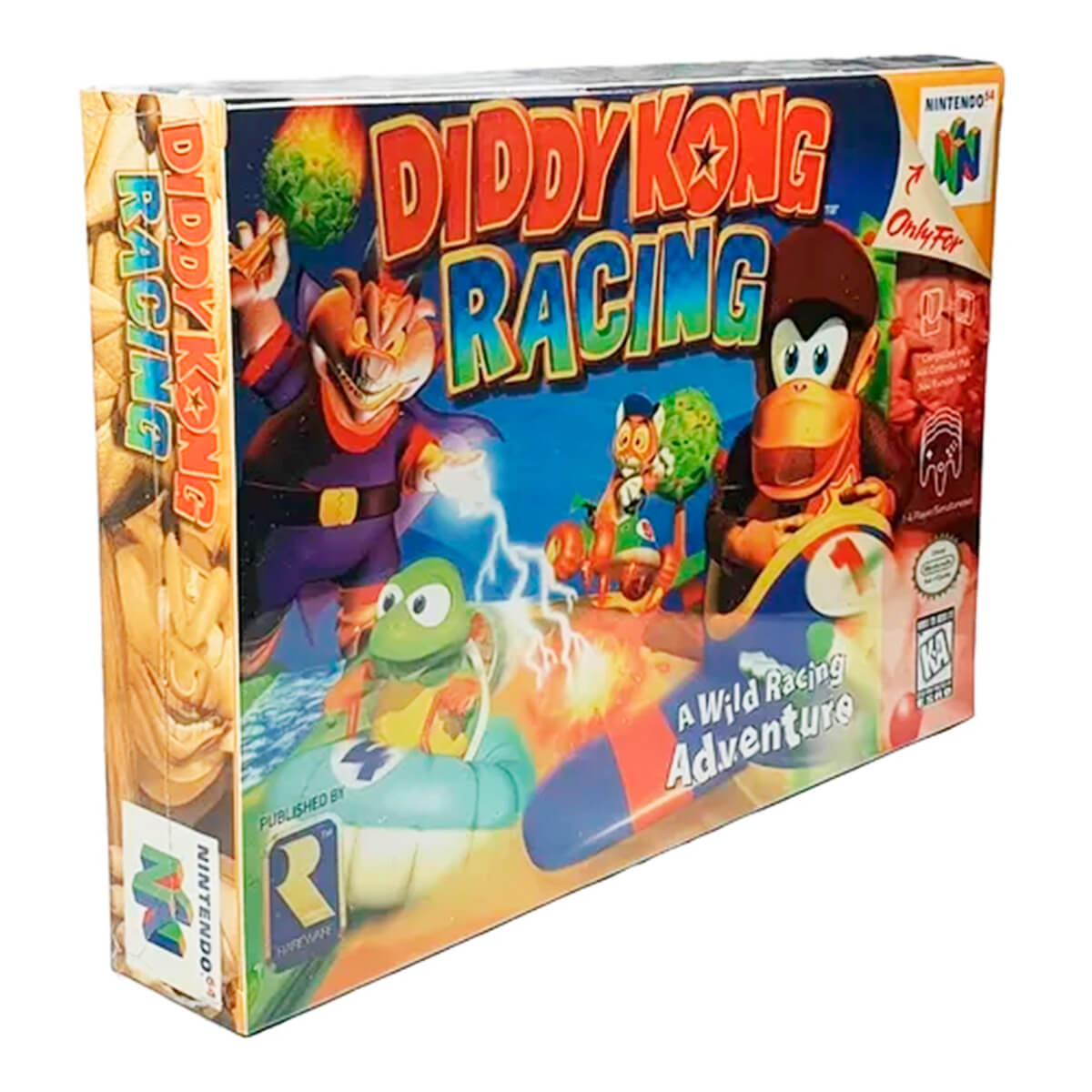 Diddy Kong Racing Físico En Caja Con Manual Nintendo 64