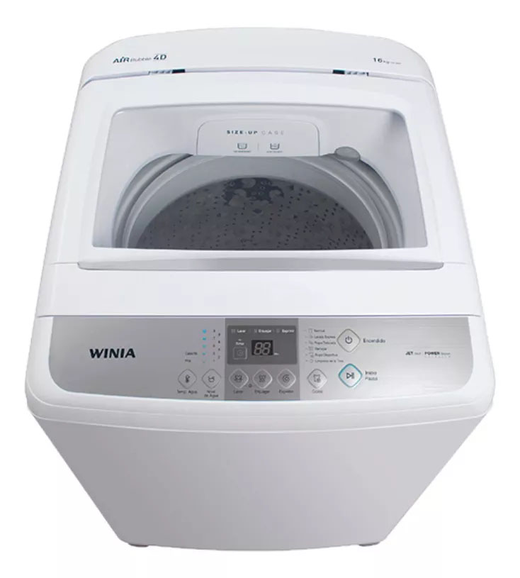 Lavadora Automática Winia Dwf-dg321a Blanca 16kg 127 v