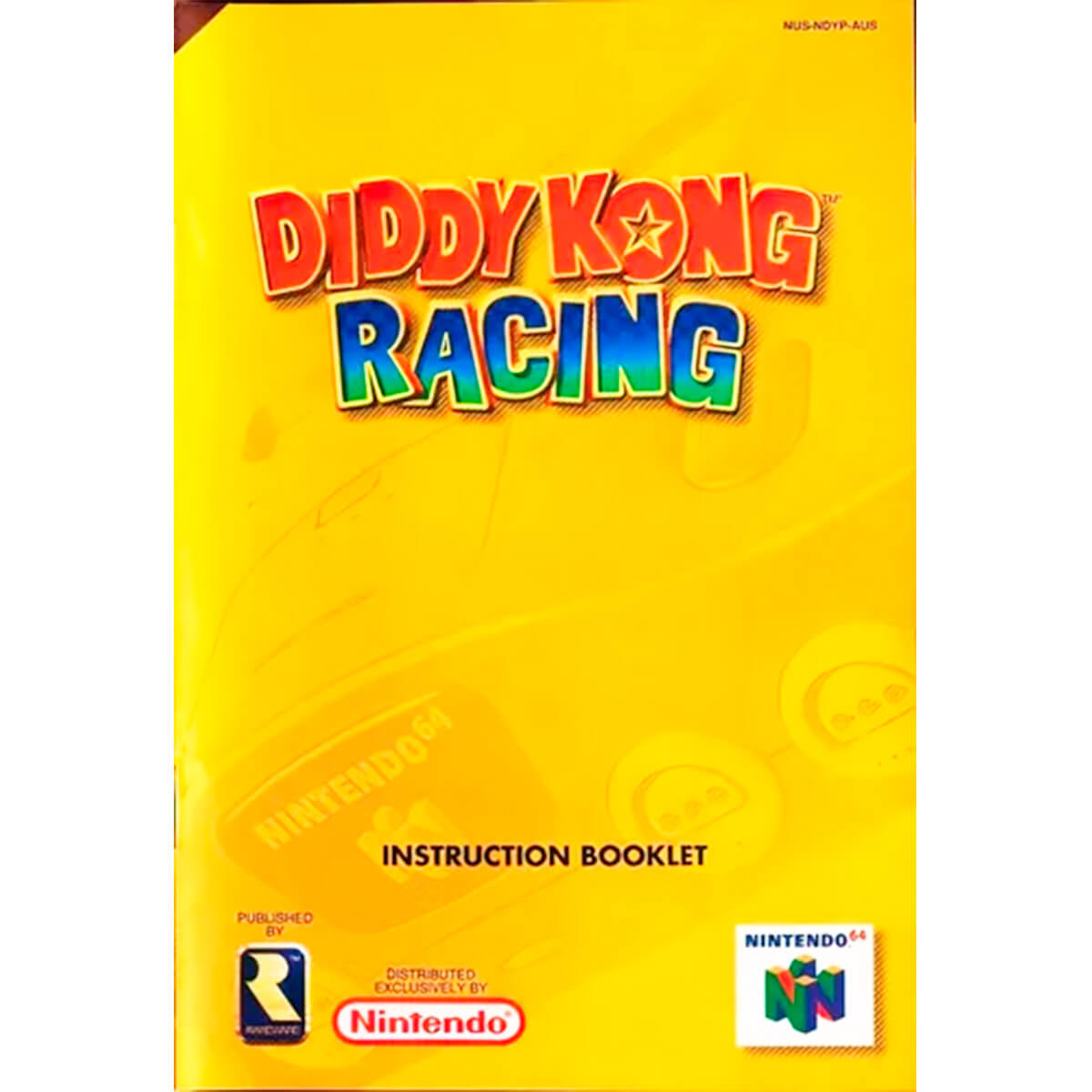 Diddy Kong Racing Físico En Caja Con Manual Nintendo 64