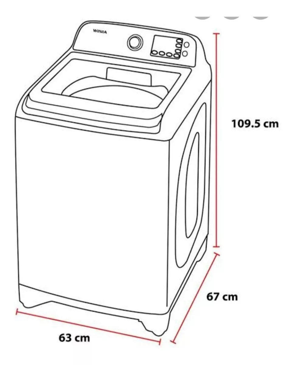 Lavadora Automatica Daewoo Winia Gris De 21kg Dwfbd1b421abm
