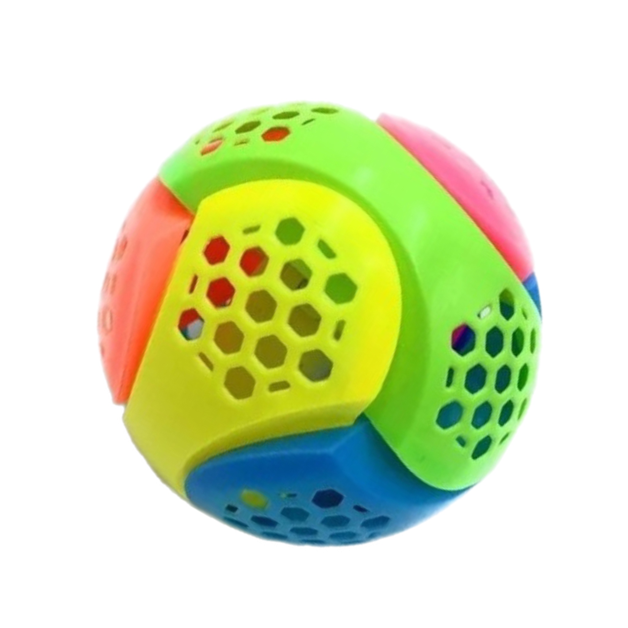 Pelota Rompe Vibra Con Luz Led Sonido Y Movimiento