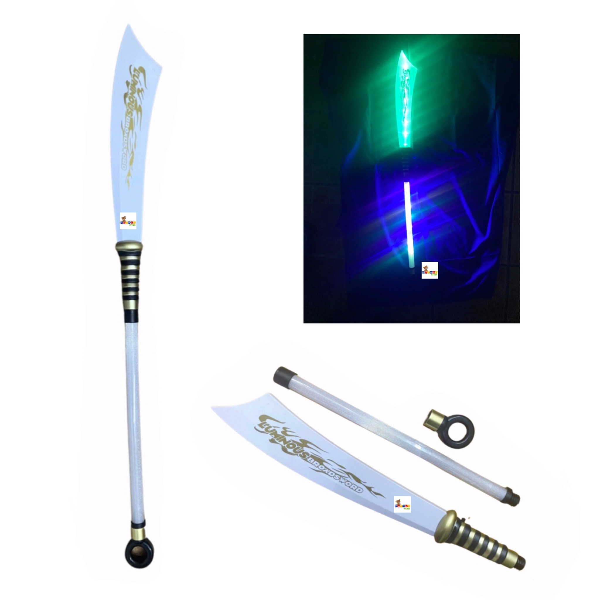 Espada De Juguete Con Luz Y Sonido Al Movimiento 107cm