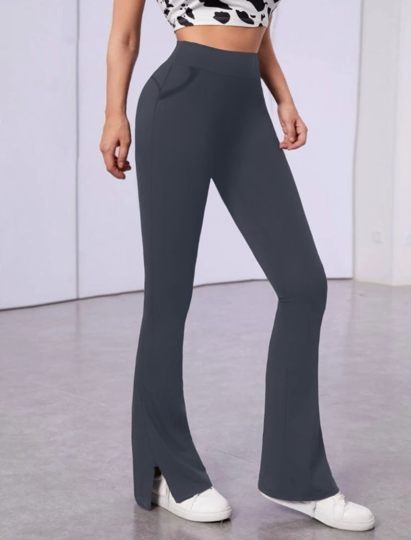 Leggins Mujer Acampanado Jegging Pantalón Alto Mayon Legging