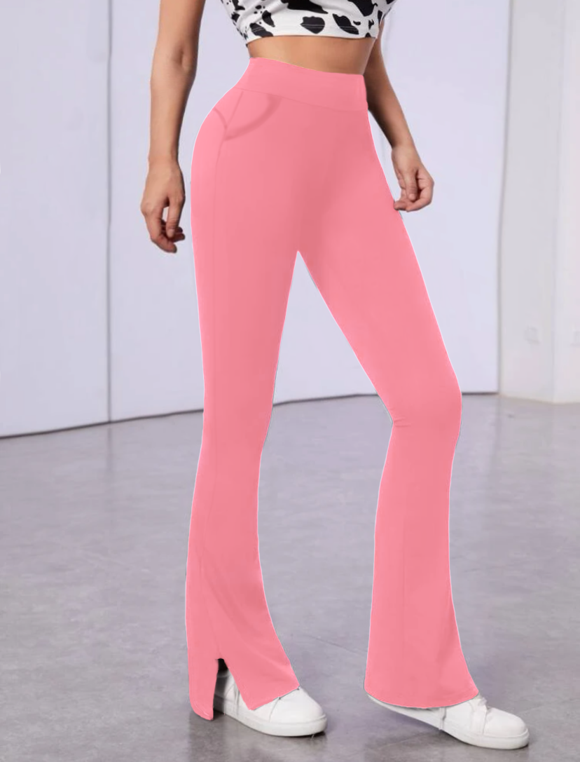 Leggins Mujer Acampanado Jegging Pantalón Alto Mayon Legging