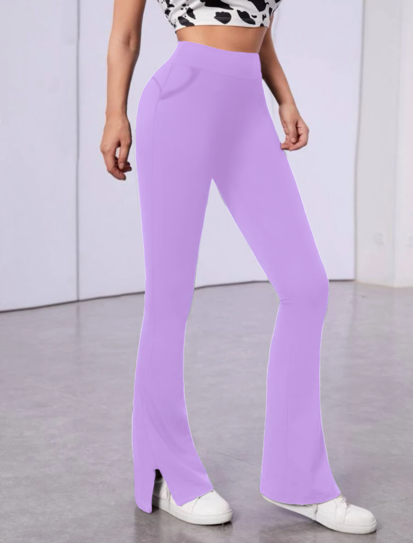 Leggins Mujer Acampanado Jegging Pantalón Alto Mayon Legging