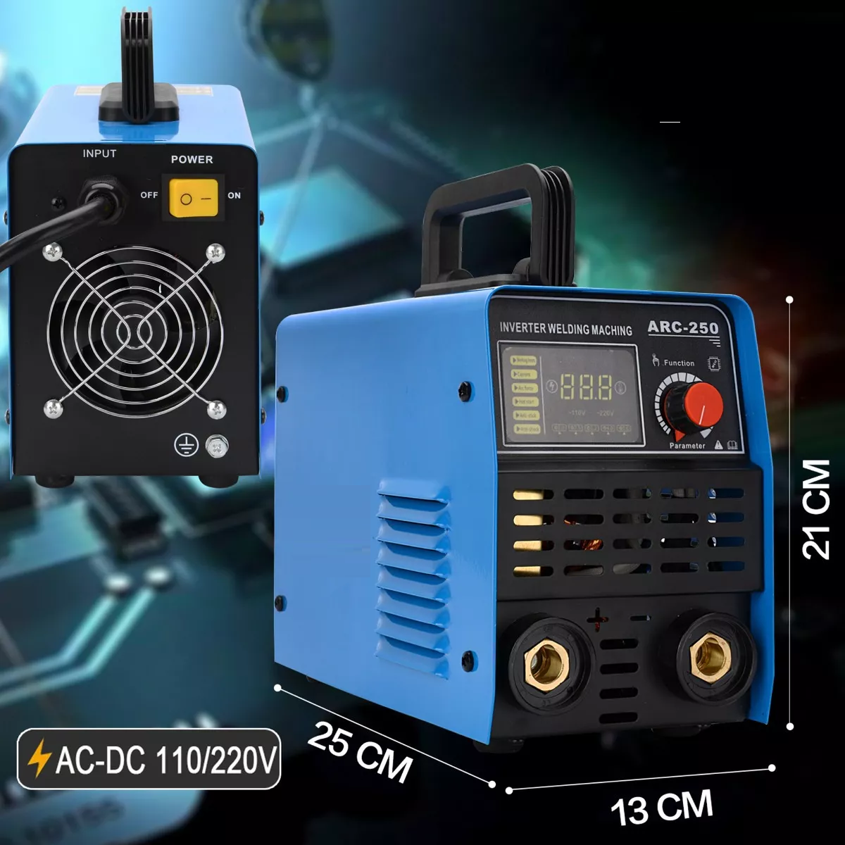 Estación de Soldadura Manual 250amp Power Stick (110/220v)