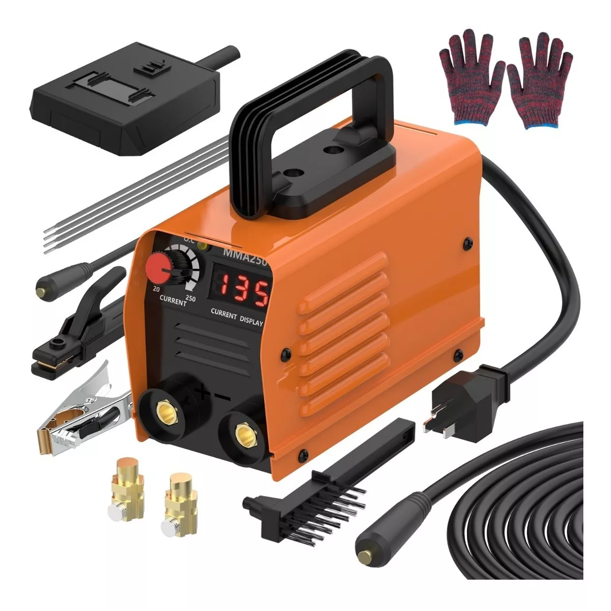 Kit Soldadora Inverter Máquina De Soldar 60hz 110v Inversor