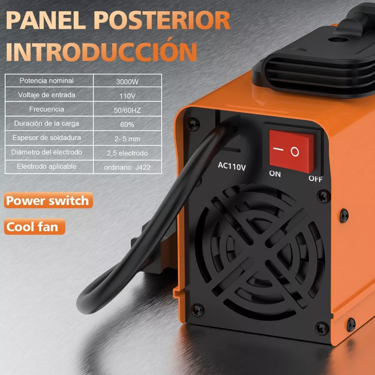 Kit Soldadora Inverter Máquina De Soldar 60hz 110v Inversor