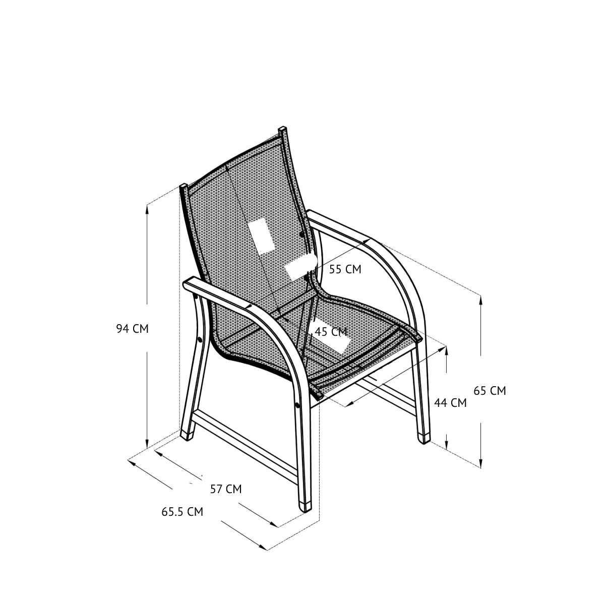 SET 4 SILLAS MANHATTAN CARVER 