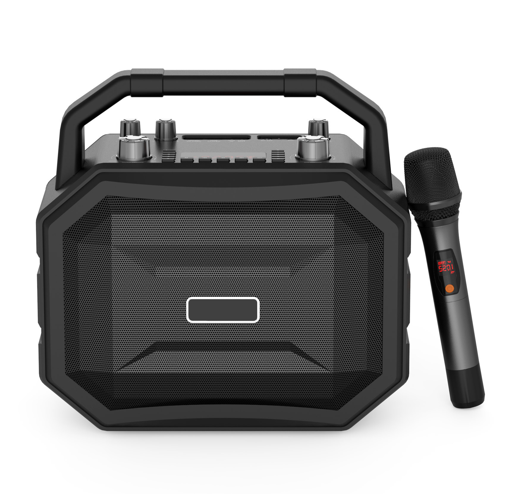 Karaoke Party Speaker Wireless con Micrófono Zeta Ka2 Negro