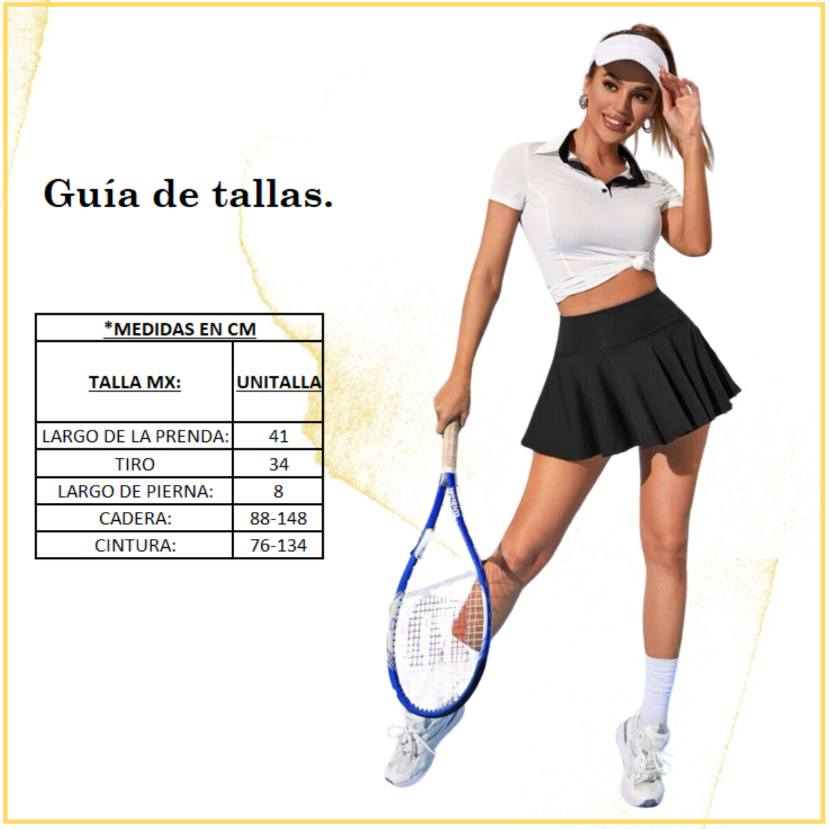 Short Con Falda Deportivo Licras Mujer Ropa Deportiva Lycra