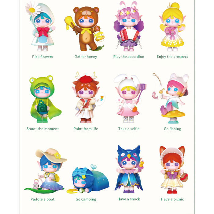 Suri Viaje Agradable Muñecas Miniatura Caja Sorpresa Robotime