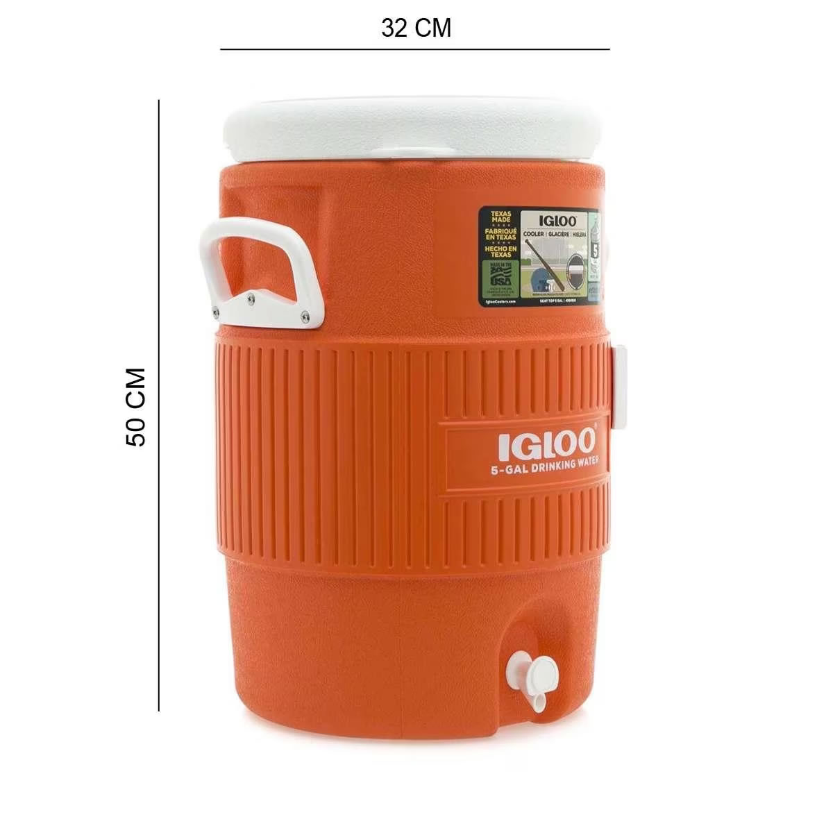 Termo de 18.9 Litros Con Dispensador Igloo 201227 SMS