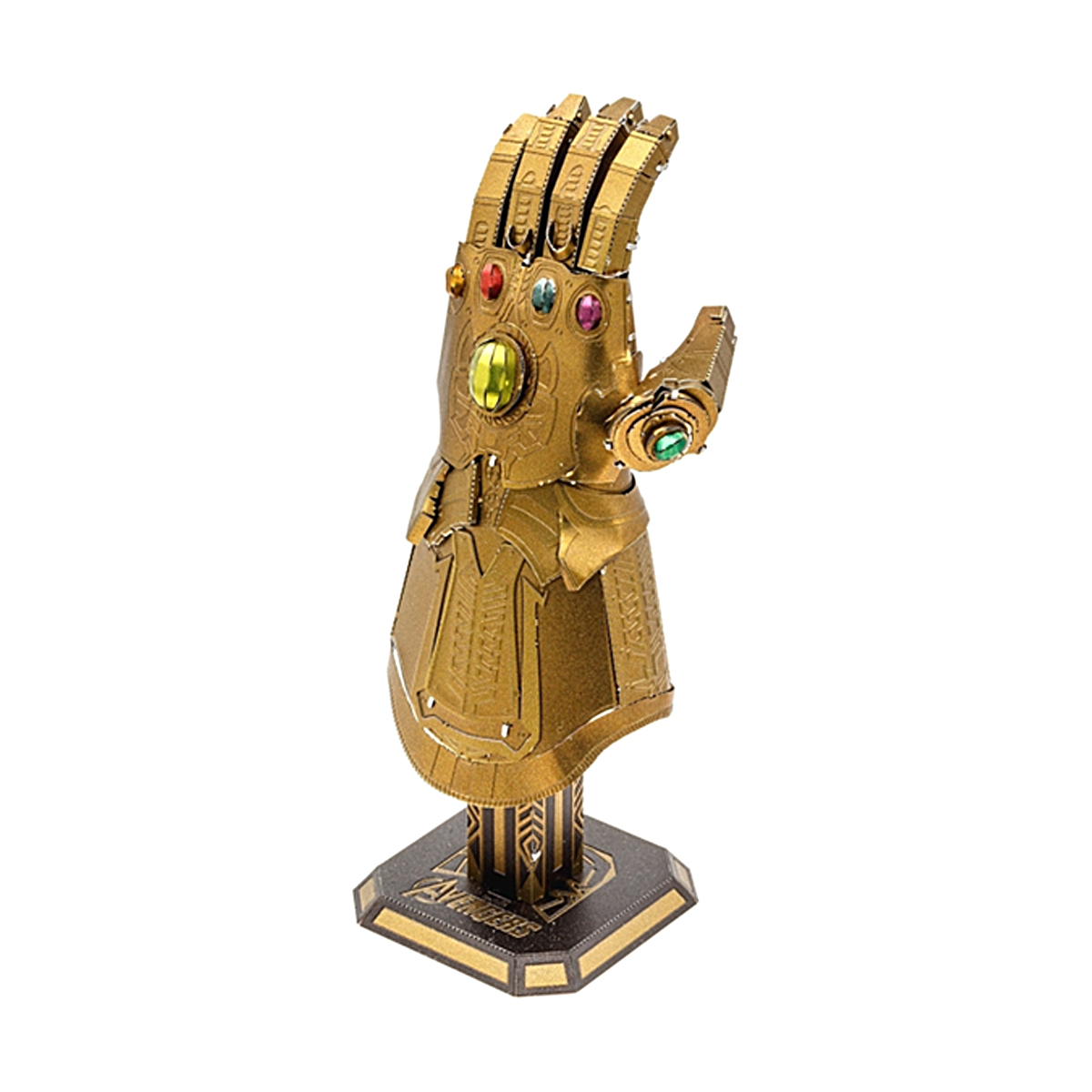 Rompecabezas Metálico 3d Guantelete Infinito