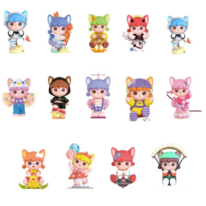 Caja Sorpresa Miniatura Parque De Atracción Muñecas Robotime