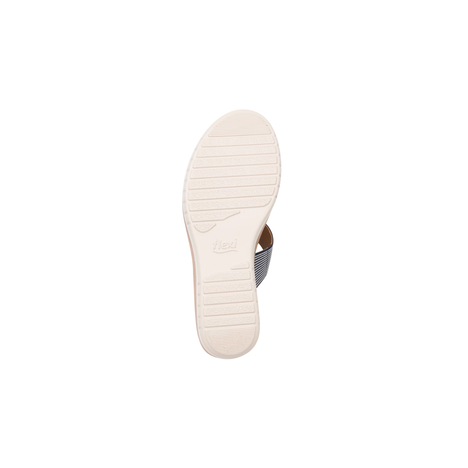 Sandalia De Plataforma Flexi Para Mujer Con Autoajuste Estilo 113313 Azul