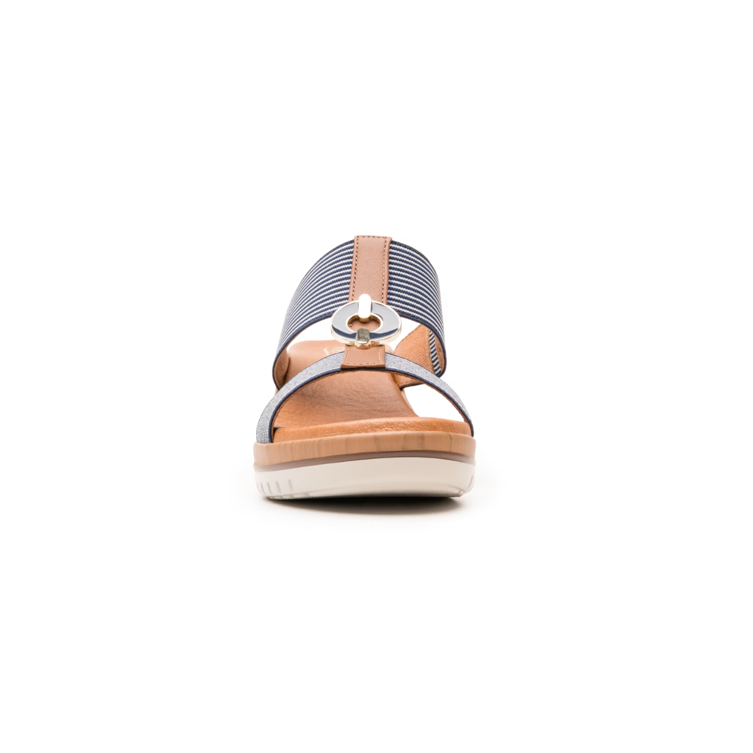 Sandalia De Plataforma Flexi Para Mujer Con Autoajuste Estilo 113313 Azul