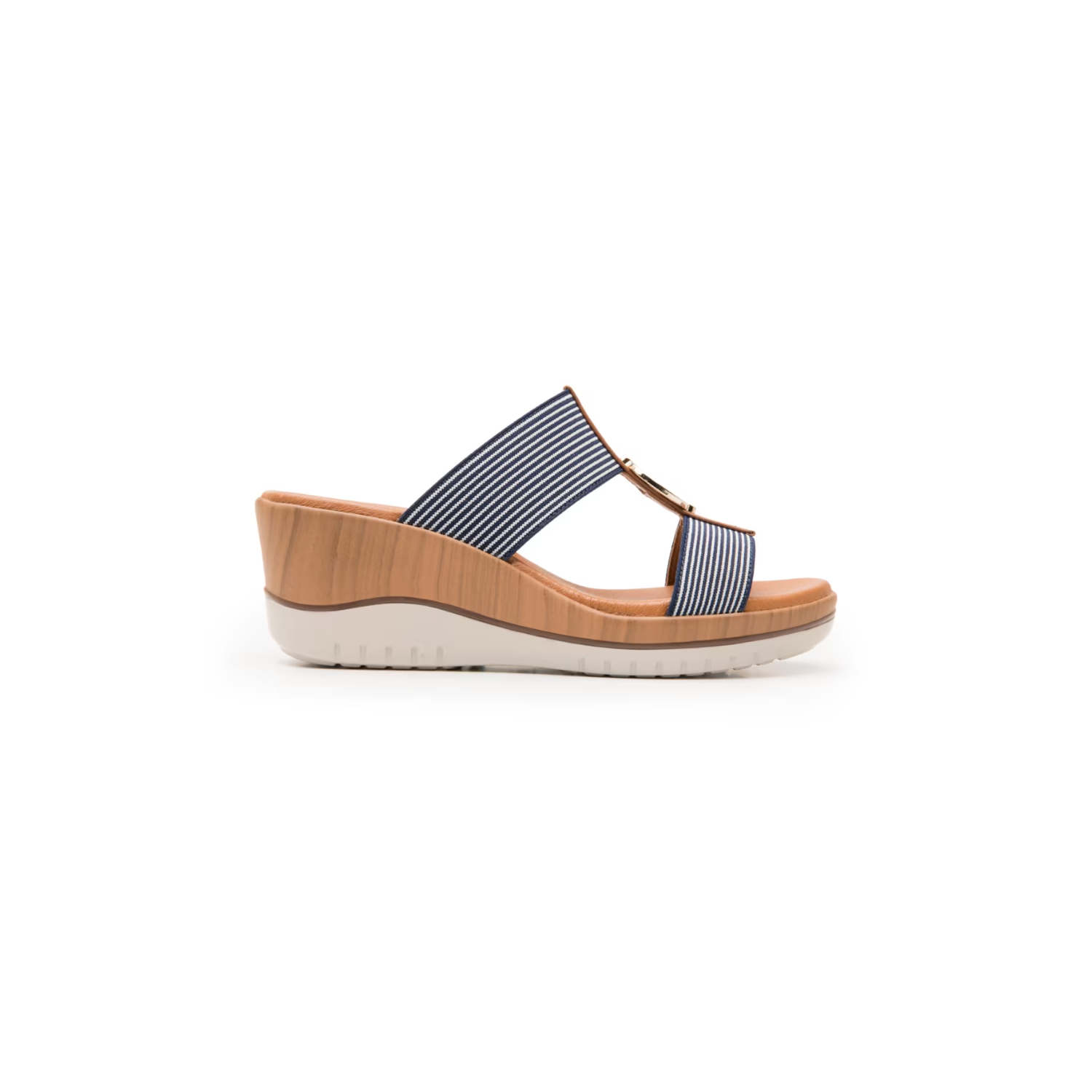 Sandalia De Plataforma Flexi Para Mujer Con Autoajuste Estilo 113313 Azul