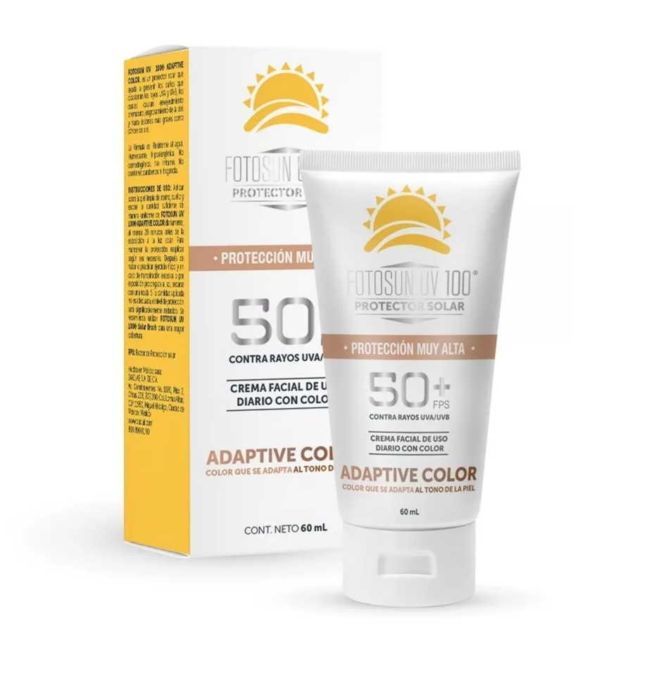 FOTOSUN UV 100 50+ CRA FACIAL ADAPTIVE COLOR 60ML
