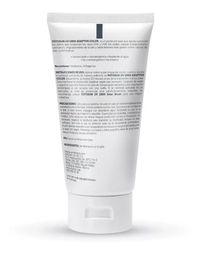 FOTOSUN UV 100 50+ CRA FACIAL ADAPTIVE COLOR 60ML