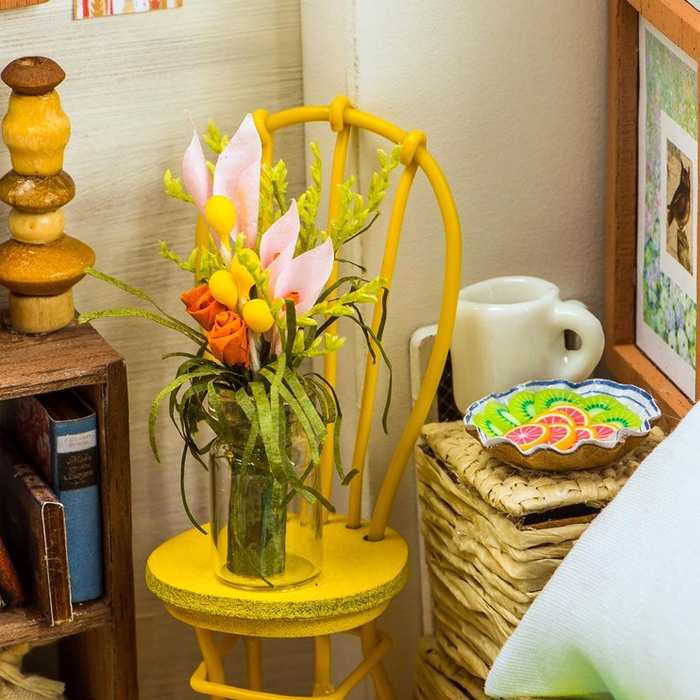 Casa Miniatura Habitación Alices Armable Madera Robotime.