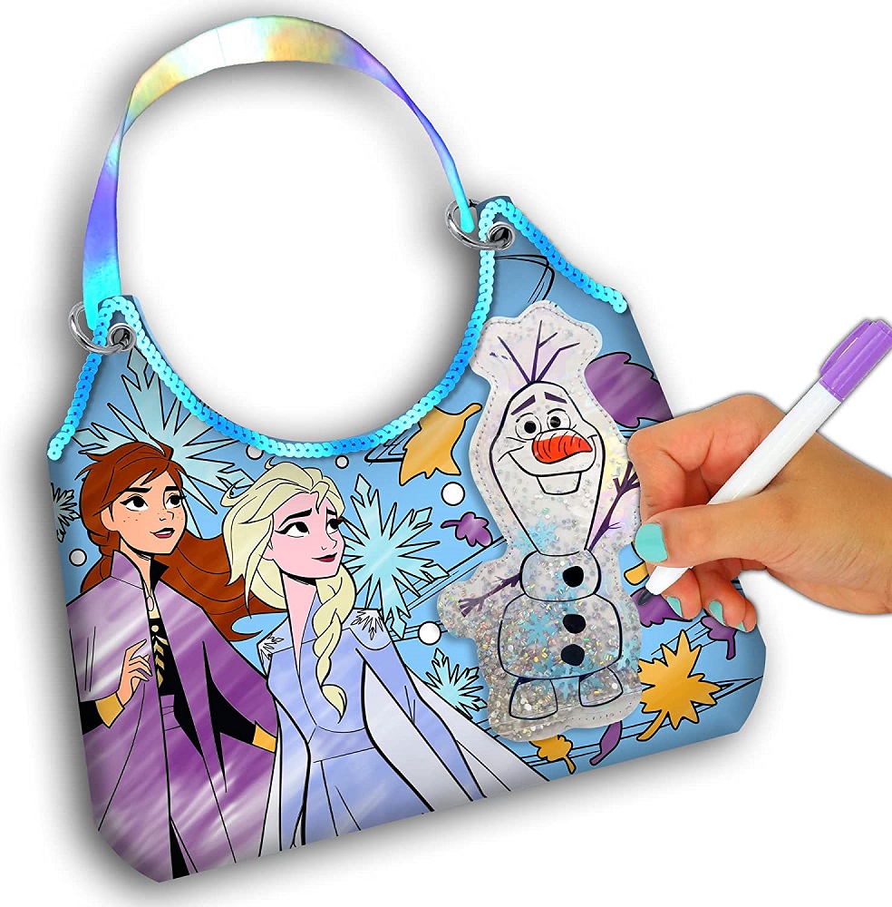 Frozen 2 Color N Style Purse Con Bolso.