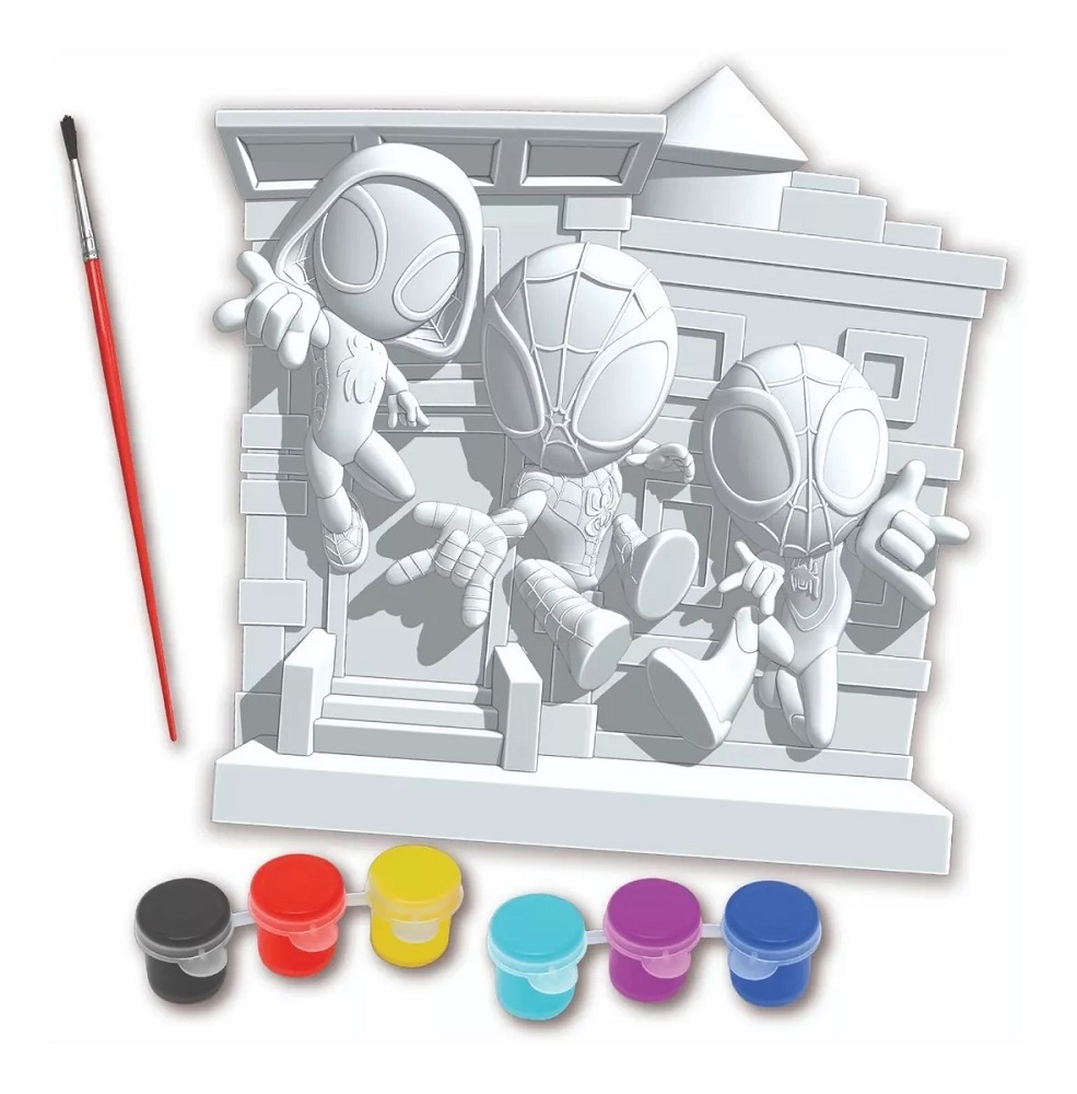 Kit de manualidades de yeso Spidey Amazing Friends