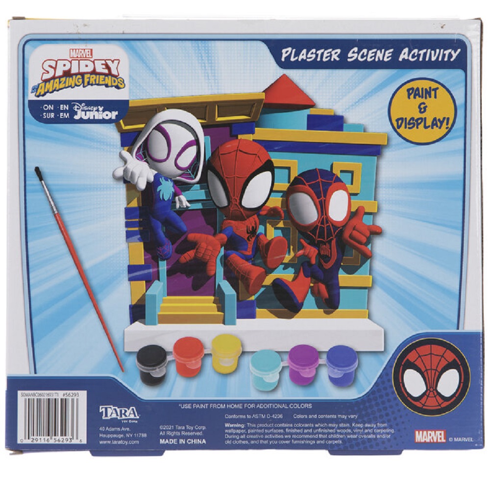 Kit de manualidades de yeso Spidey Amazing Friends