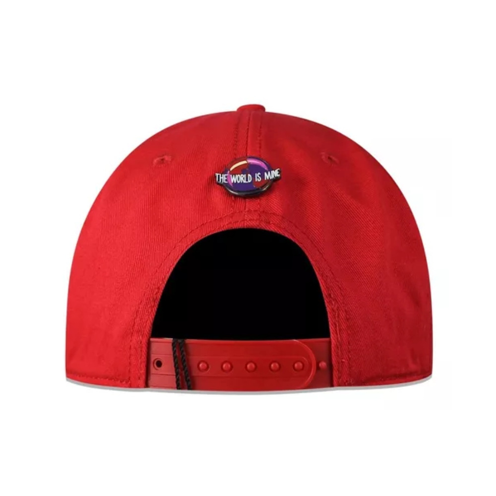 Gorra snapback Cash Only roja unisex richie-05