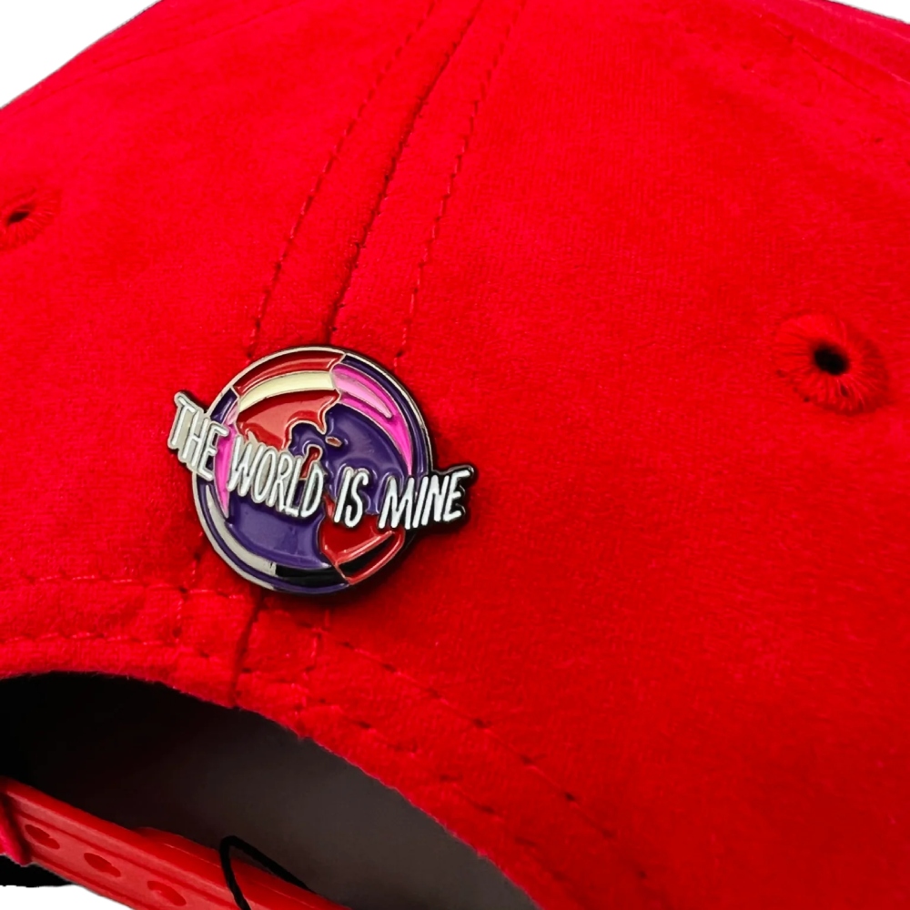 Gorra snapback Cash Only roja unisex richie-05
