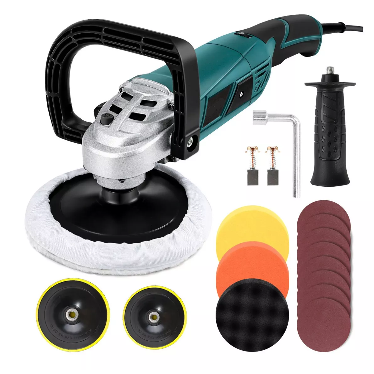 Pulidora Y Lijadora Profesional Para Autos De 180 Mm Y 1350w