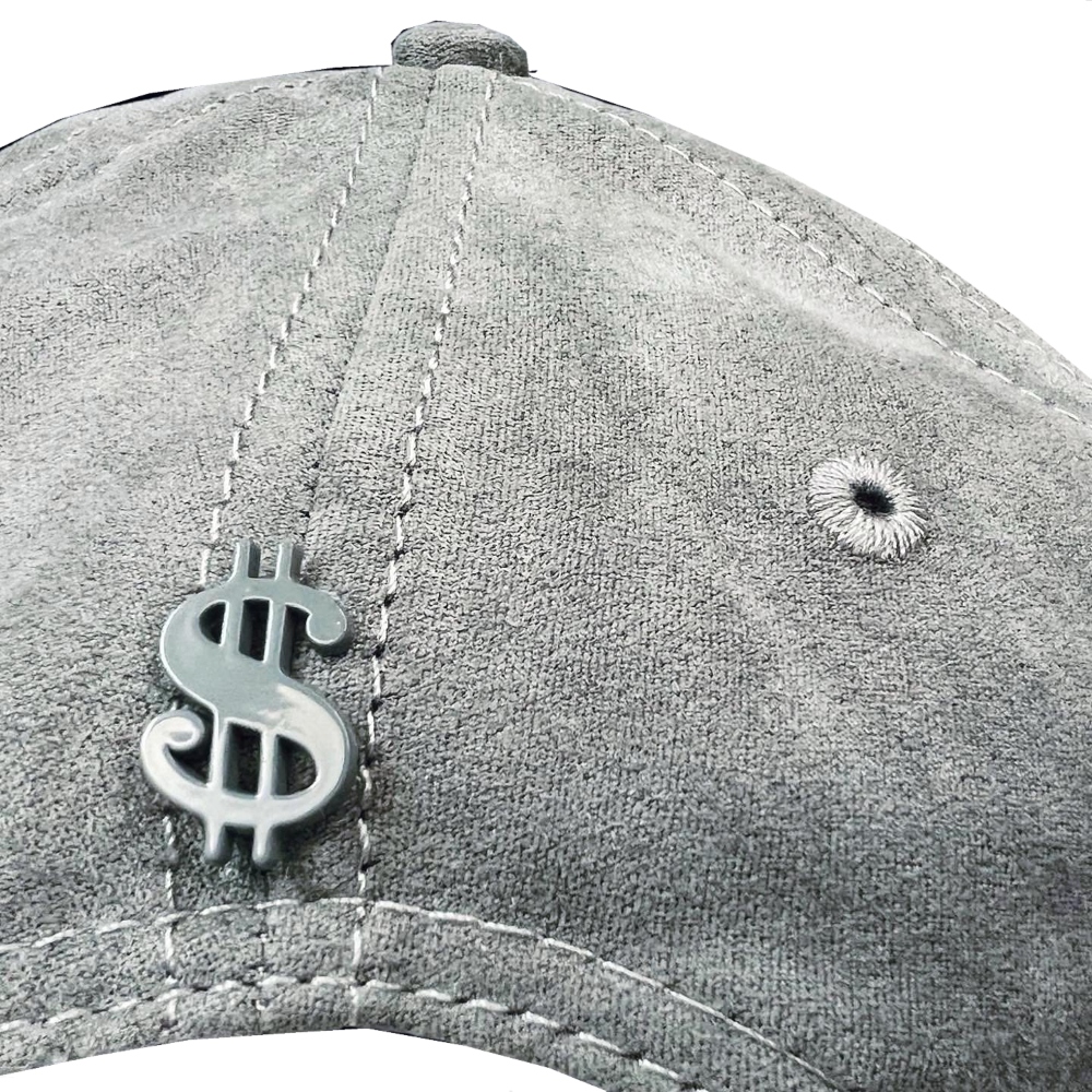 Gorra snapback Cash Only gris unisex cala-03