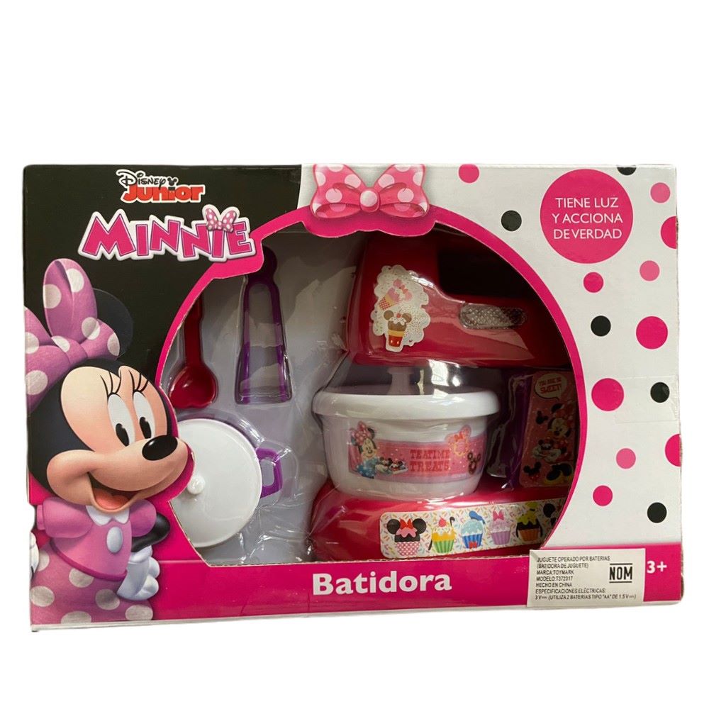 Mini Batidora eléctrica de Minnie Mouse con accesorios – Storyland MX