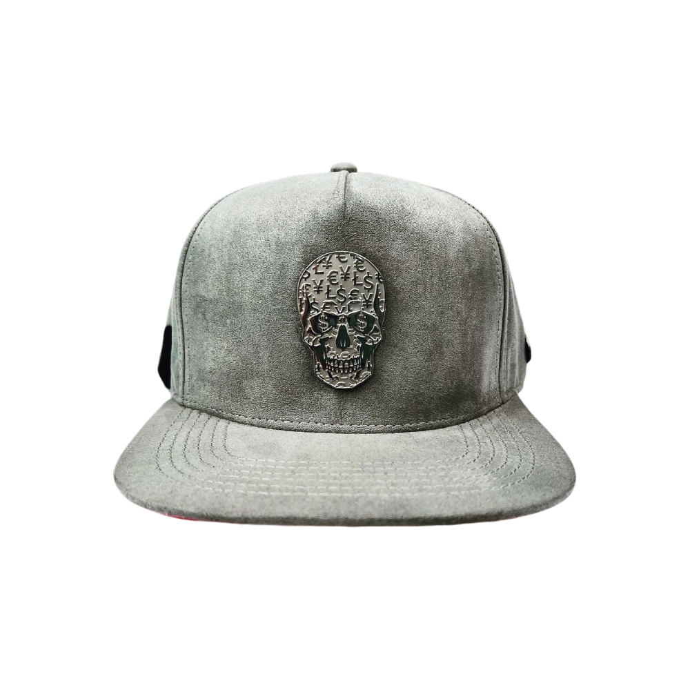 Gorra snapback Cash Only gris unisex cala-03