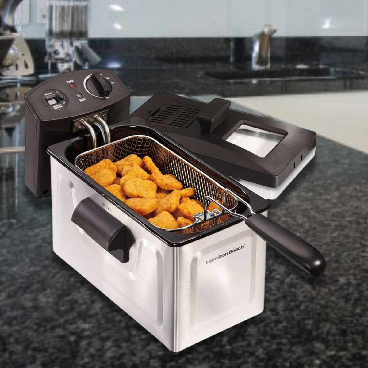 Freidora HAMILTON BEACH 3 Lts Digital