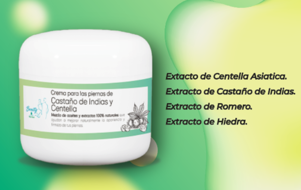 Crema de castaño de indias para piernas 125 g