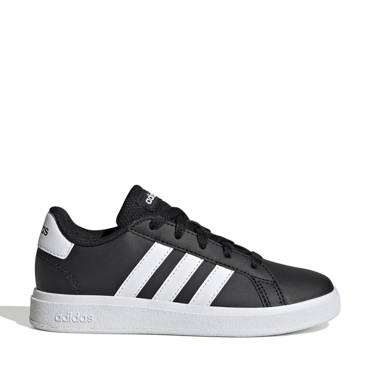 Tenis adidas casual Grand Court para niños y adolescentes, color negro, mod. 1080249