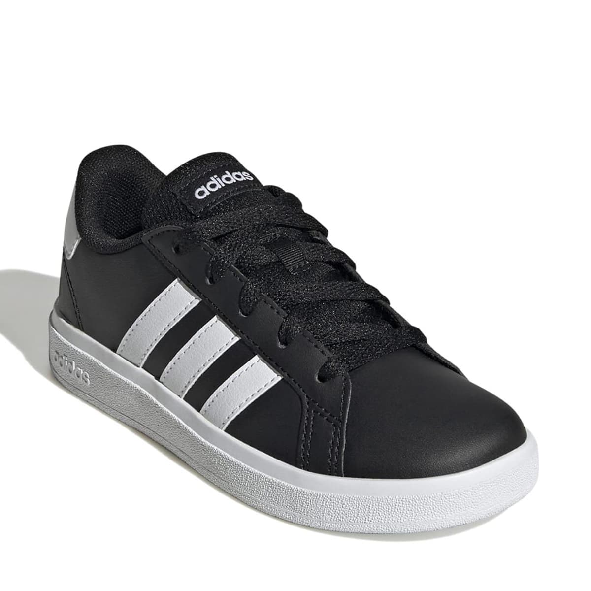 Tenis adidas casual Grand Court para niños y adolescentes, color negro, mod. 1080249